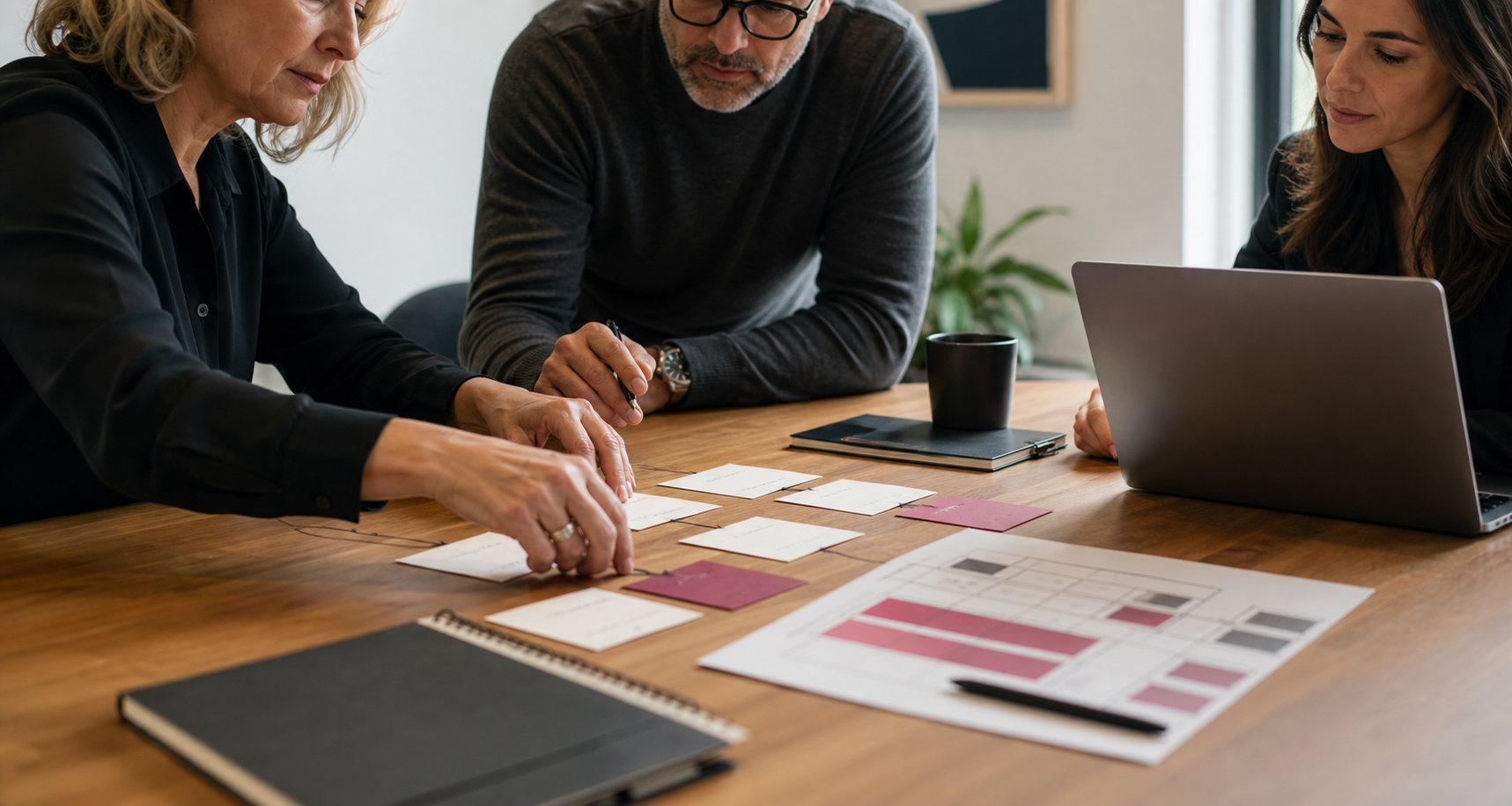 Equipo organizando un flujo de trabajo para automatizar procesos y mejorar la documentación