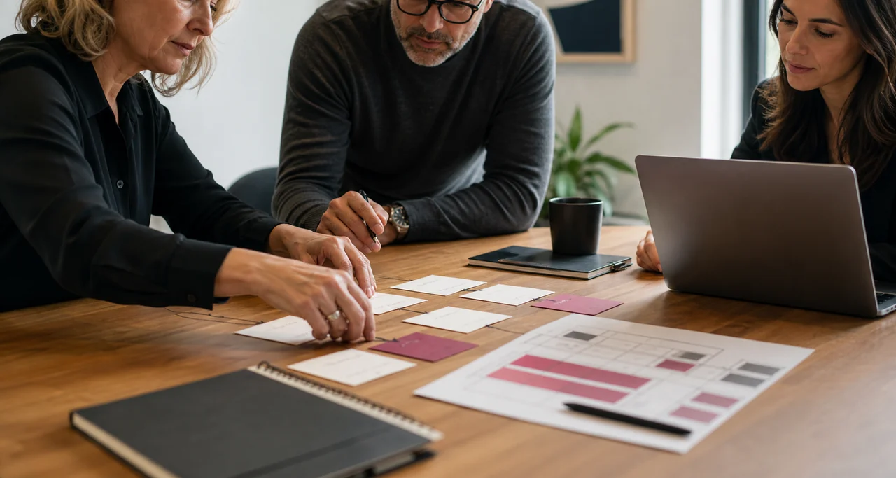 Equipo organizando un flujo de trabajo para automatizar procesos y mejorar la documentación